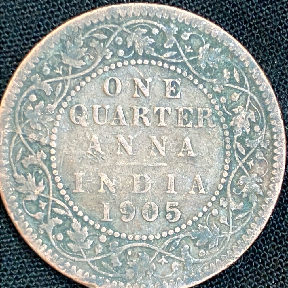1905 Quarter British India
